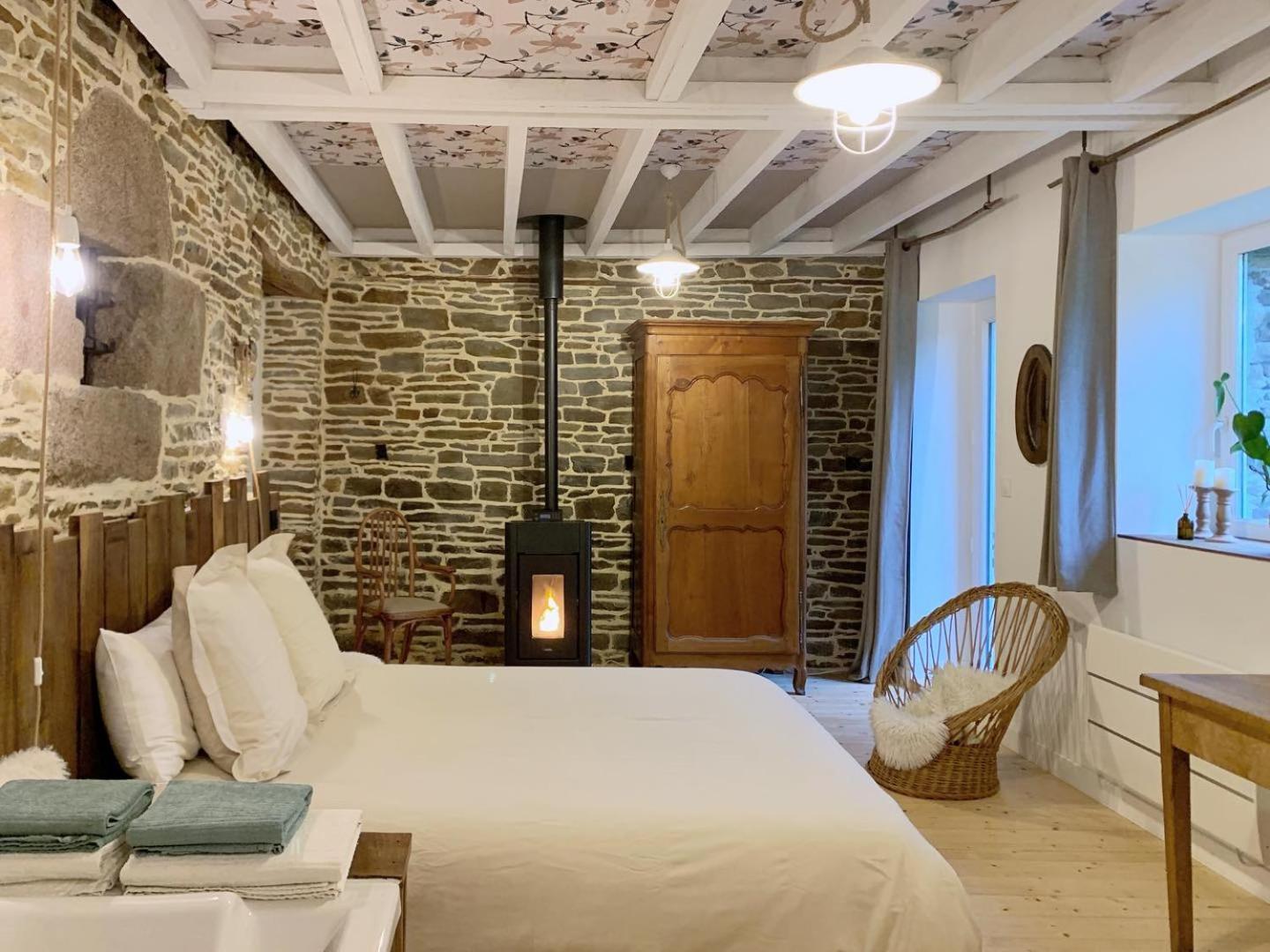 Agritourisme Abae Bed and Breakfast Sougéal Eksteriør billede